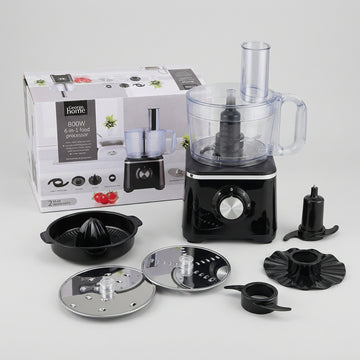800W 1.4 Liter Capacity 6-in-1 Food Processor