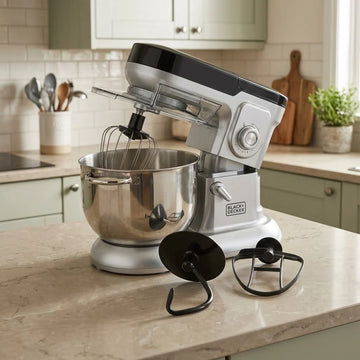 1600W Stand Mixer Beater with 9L Stainless Steel Bowl