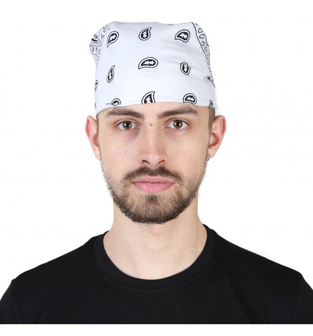 Paisley Printed Ethnic Style Unisex Bandana Headband