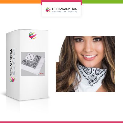 Paisley Hair Bandana Headband for Women