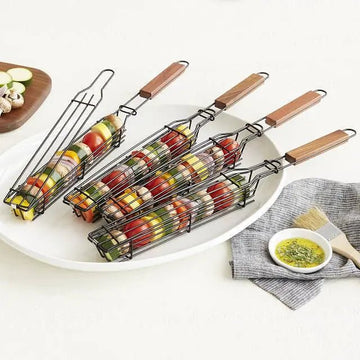 BBQ Tikka Kabab Grilling Basket - Techmanistan in Pakistan