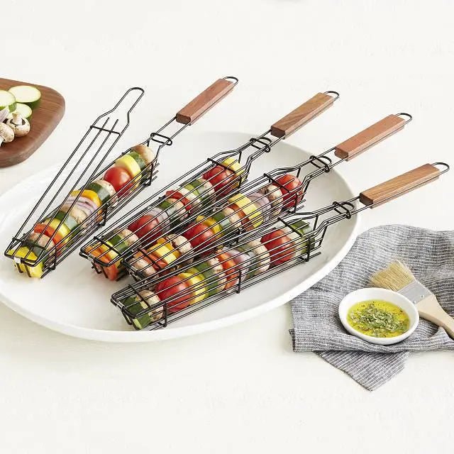 BBQ Tikka Kabab Grilling Basket - Techmanistan in Pakistan