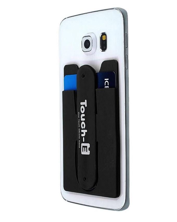 Silicone Stick Phone Stand - Black My Store