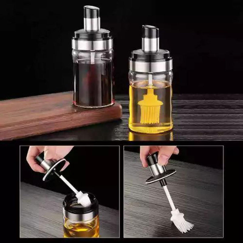 BBQ Grill Accessories Combo Set – 8PCS | 3 Skewers, Fish Basket, Kabab Grill, Grill Mat, Oil Dispenser & Brush