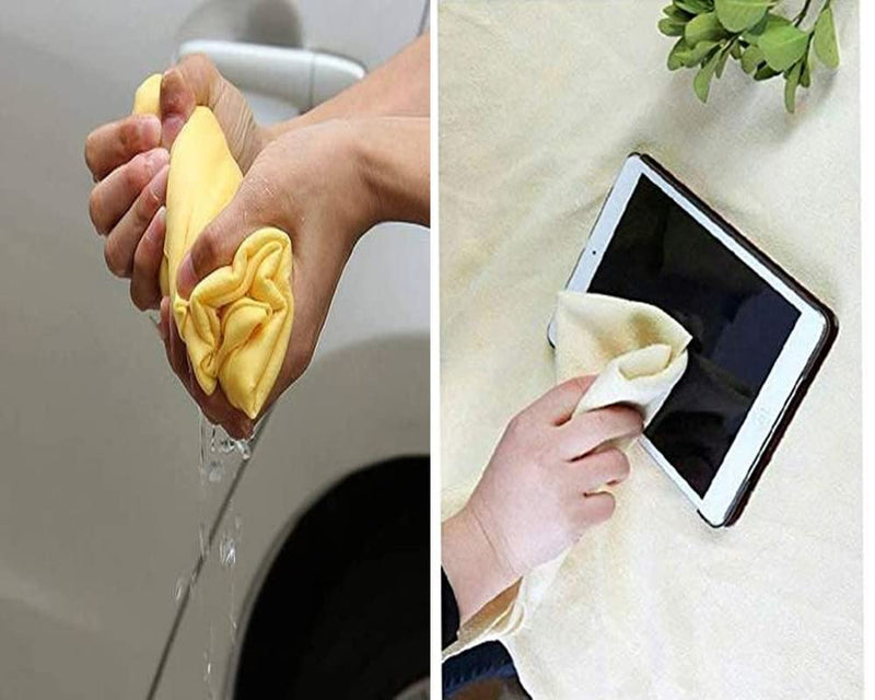 Clean Cham Synthetic Chamois Cloth - Techmanistan