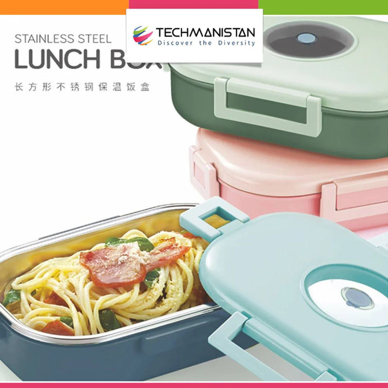 Single Compartment Insulated Lunch Box 710ml – Stainless Steel