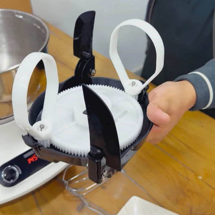 Compact Kitchen Stand Electric Dough Mixer with Steel Mixing Bowl