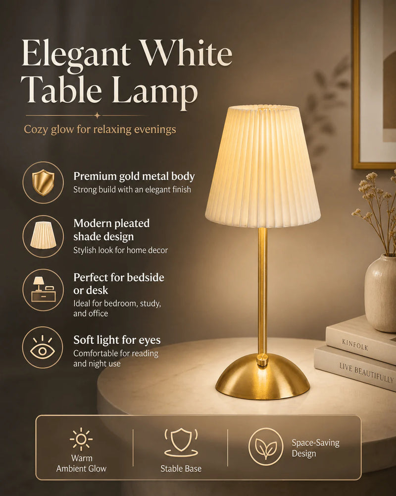 Cordless Rechargeable Touch Lamp