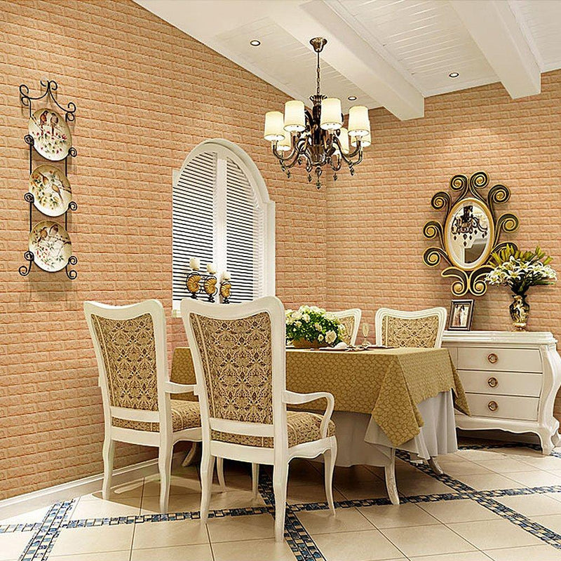 Pack of 4 - 3D Brick Wall Stickers Techmanistan