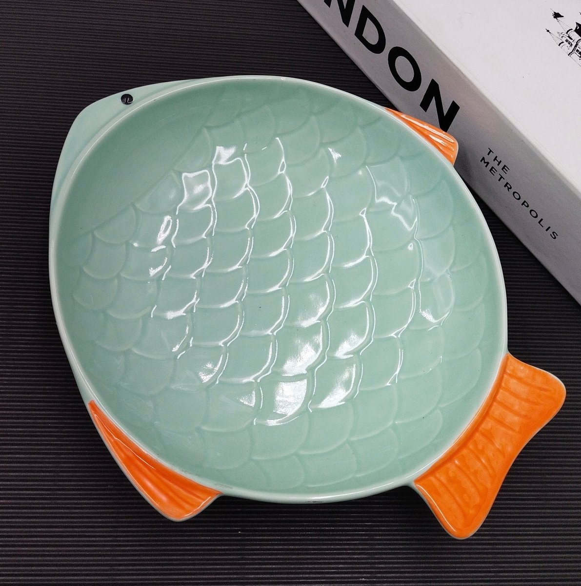 Fish Shape Ceramic Dinner Bowl - Techmanistan in Pakistan