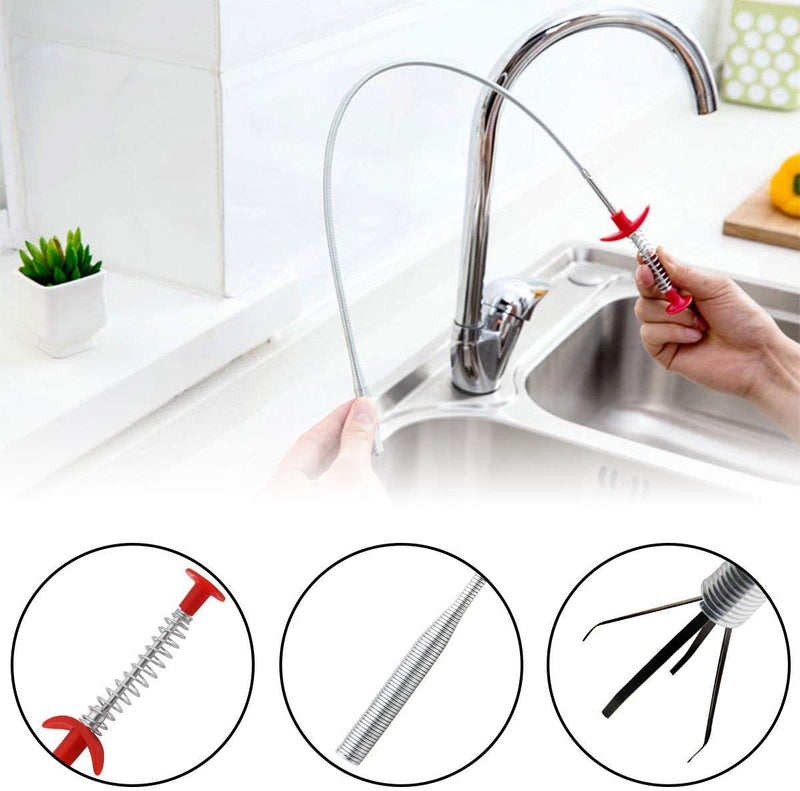 Flexible Grabber Pickup Tool, Drain Clog Remover - Techmanistan in Pakistan