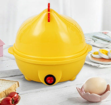 Hen Shape Plastic Electric Egg Boiler - Techmanistan in Pakistan