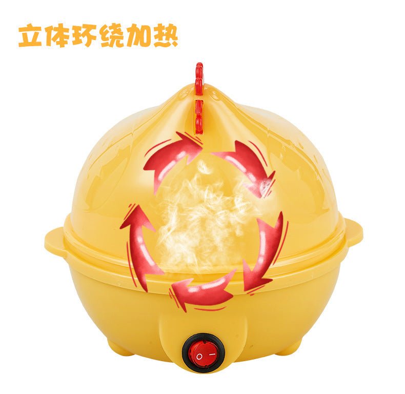 Hen Shape Plastic Electric Egg Boiler - Techmanistan in Pakistan