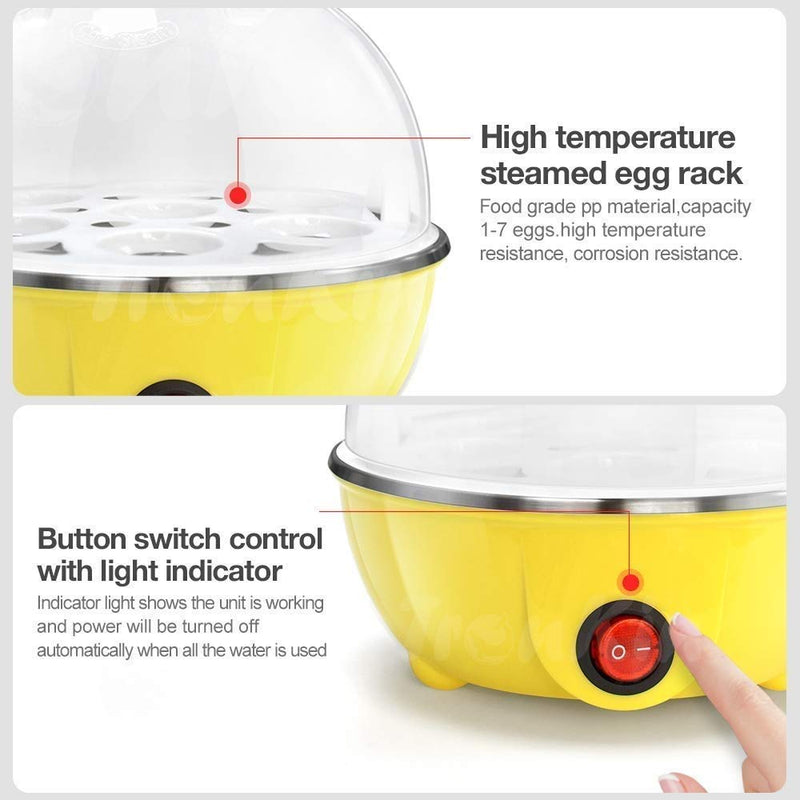 Hen Shape Plastic Electric Egg Boiler - Techmanistan in Pakistan