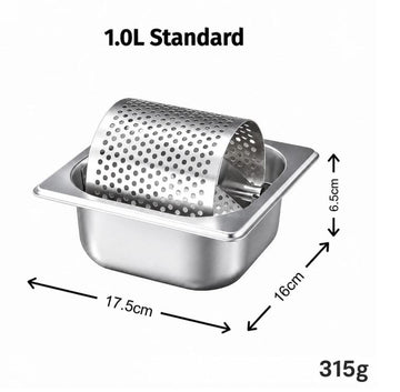 Stainless Steel Bread Bun Butter Roller for Griddle