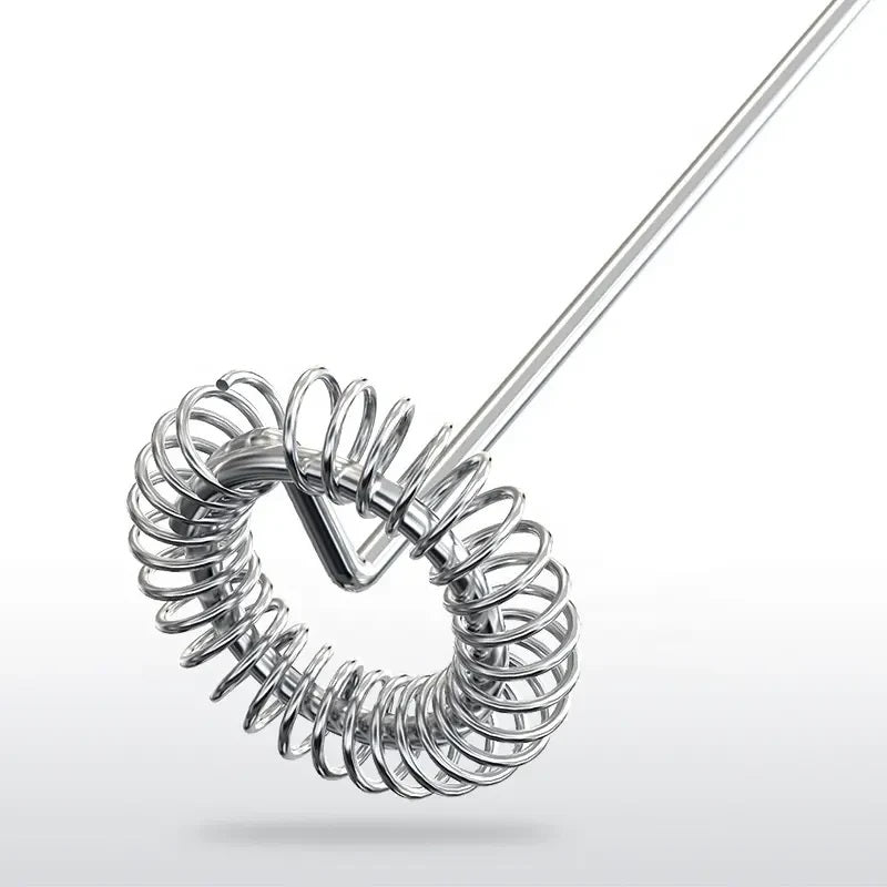 Handheld Battery-Operated Electric Milk Frother Techmanistan