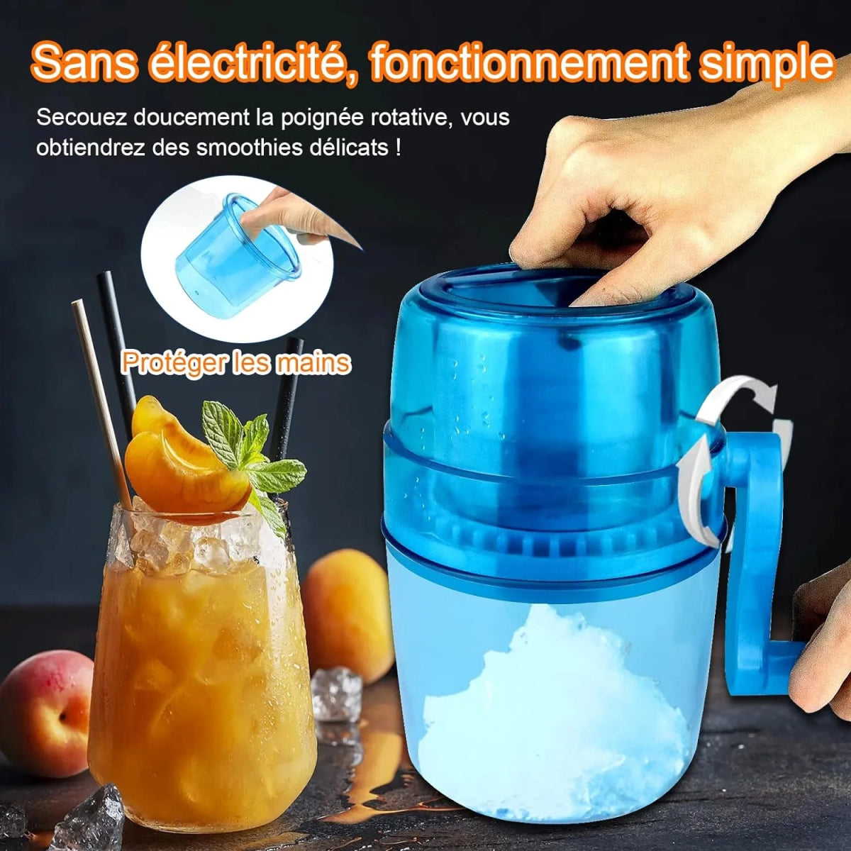 Ice Gola Maker - Create Refreshing Shaved Ice Treats at Home Easily - Techmanistan in Pakistan