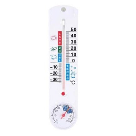 Indoor Outdoor Hanging Temperature Sensor Thermo Scale Hygrometer - Techmanistan in Pakistan