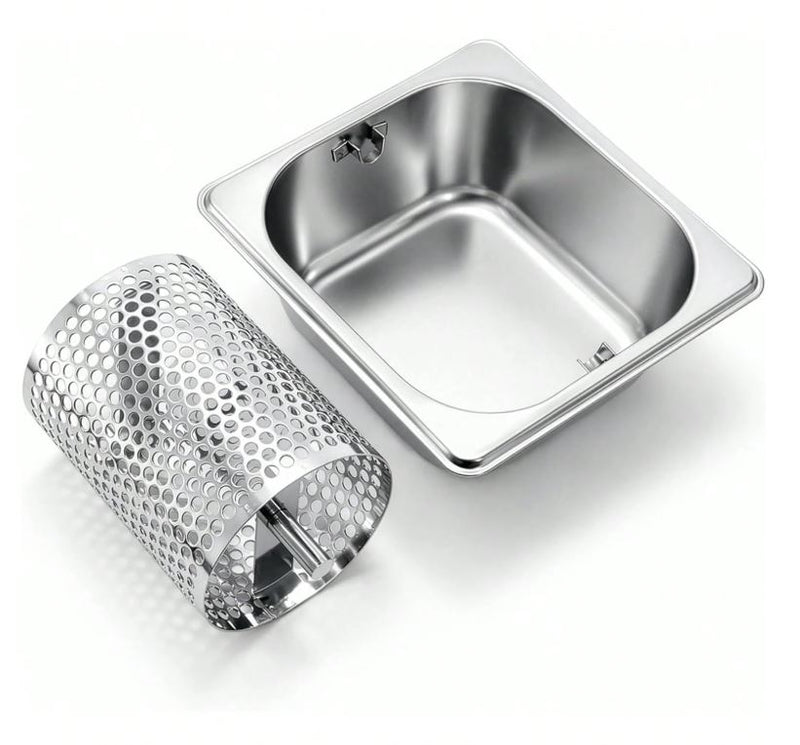 Stainless Steel Bread Bun Butter Roller for Griddle