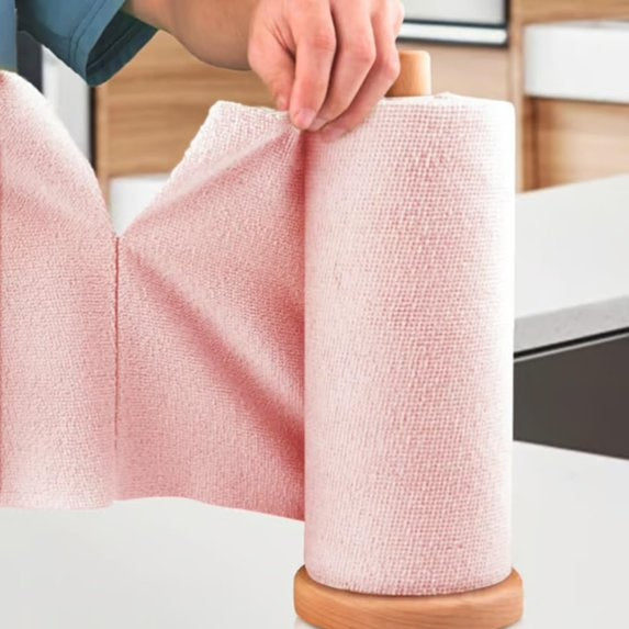 Reusable Microfiber Cloth Roll β 1 Roll Includes 20 Pcs | Multi-Color
