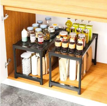 Single Tier Microwave Oven Storage Rack