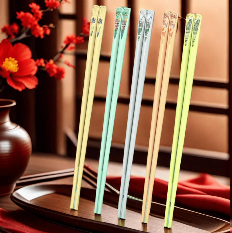 Pair of 5 - Reusable Chopsticks