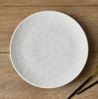 Textured Matte Finish Stoneware Bowl/Plate