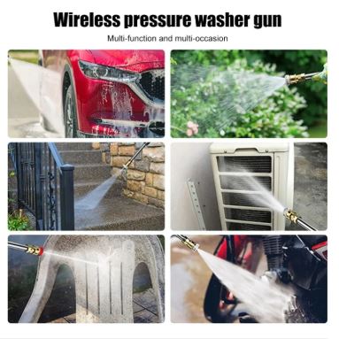 Cordless Electric Pressure Washer in Pakistan | Portable High-Pressure Car Washer Machine