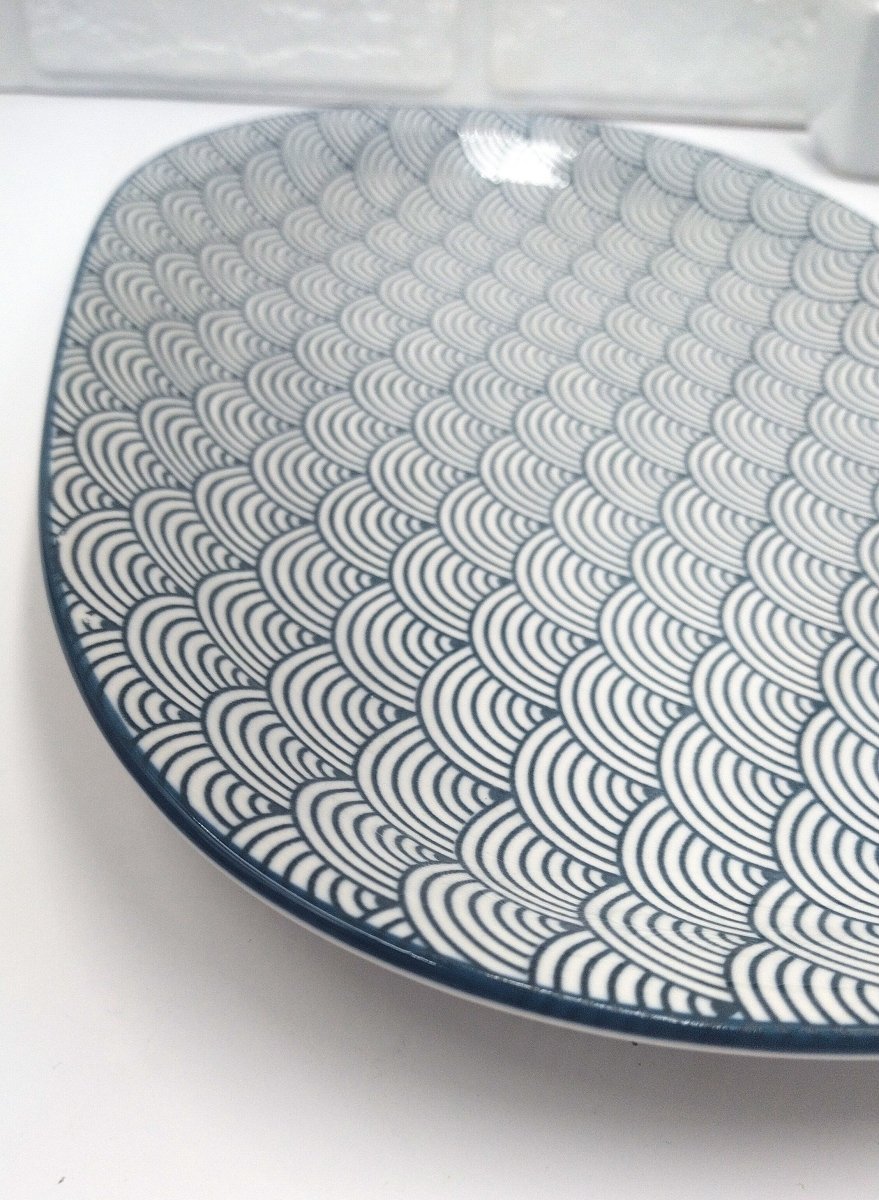 Large Oval Ceramic Tray - Techmanistan in Pakistan