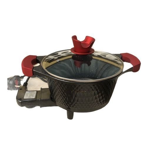 Multifunctional Electric Cooking Pot - 2.5L - Techmanistan in Pakistan