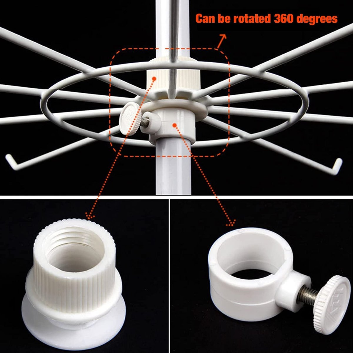 Multipurposed 7 Tier Rotating Jewelry Holder - Techmanistan in Pakistan