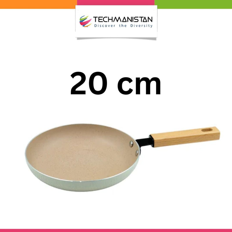 Non - Stick Granite Coated Frying Pan - Techmanistan in Pakistan