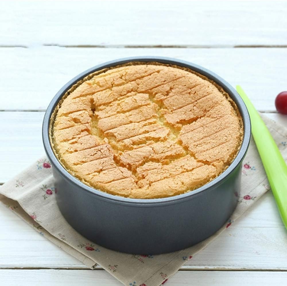 Nonstick & Quick Release Bottom Stainless Steel Round Cake Pan - Techmanistan in Pakistan