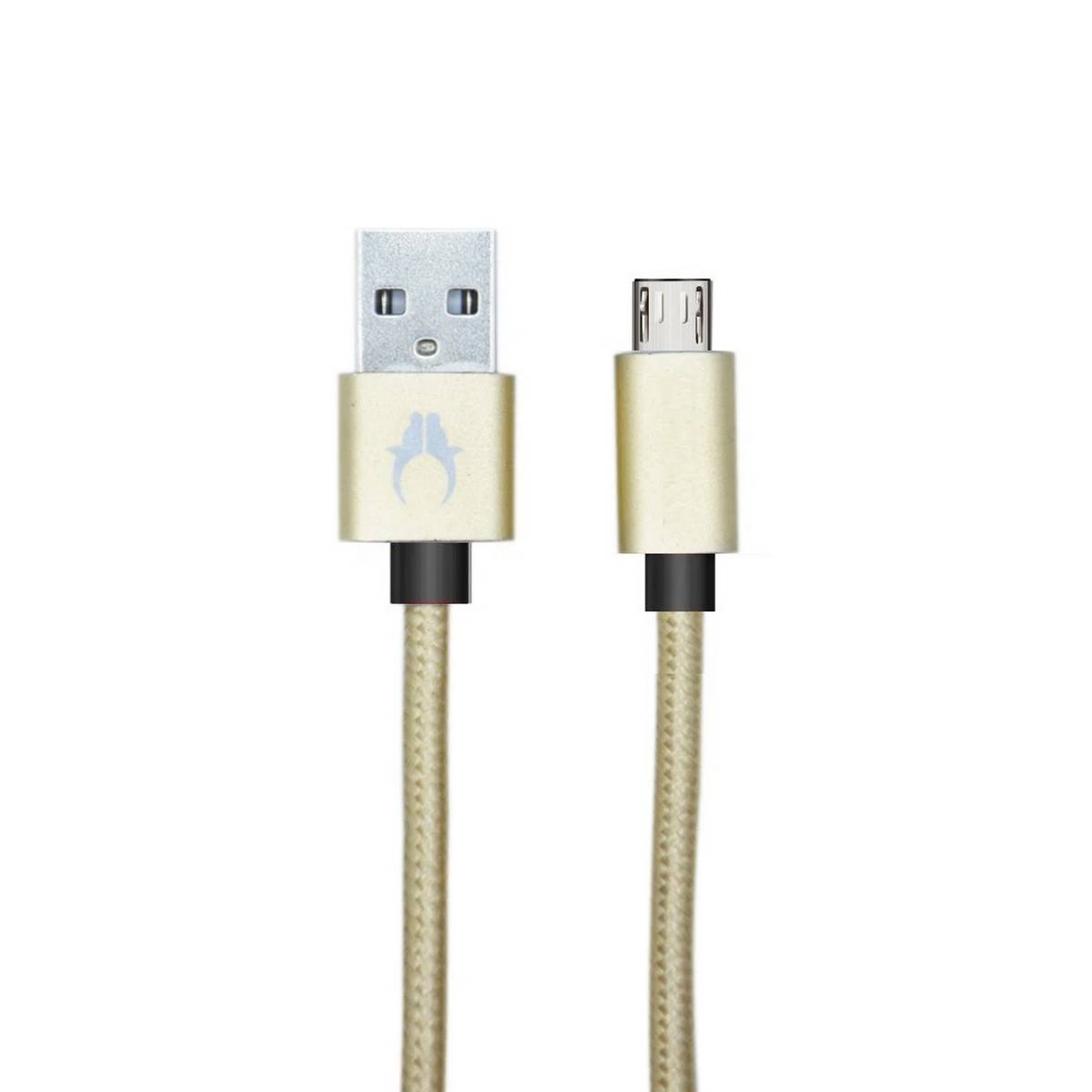 Nylon Braided 1 Meter Charging Android Cable - Techmanistan in Pakistan