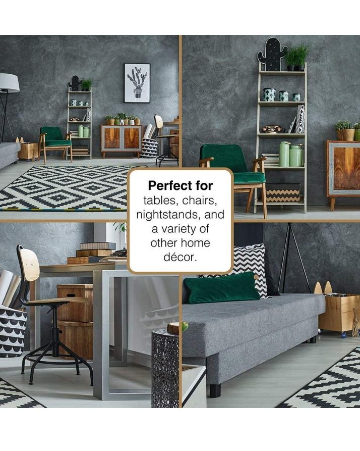 Pack Of 18 - Stick - On Non Slip Furniture Gripper Pads For Floors - Techmanistan in Pakistan