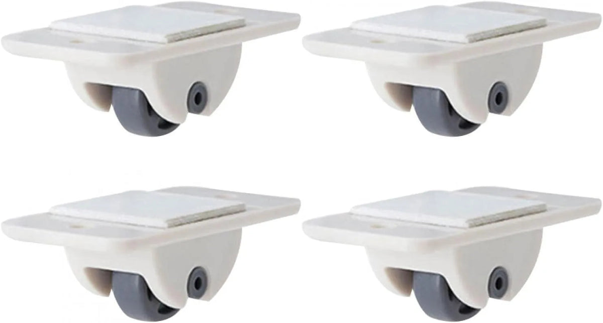 Pack of 4 - Self Adhesive Caster Wheels - Techmanistan in Pakistan