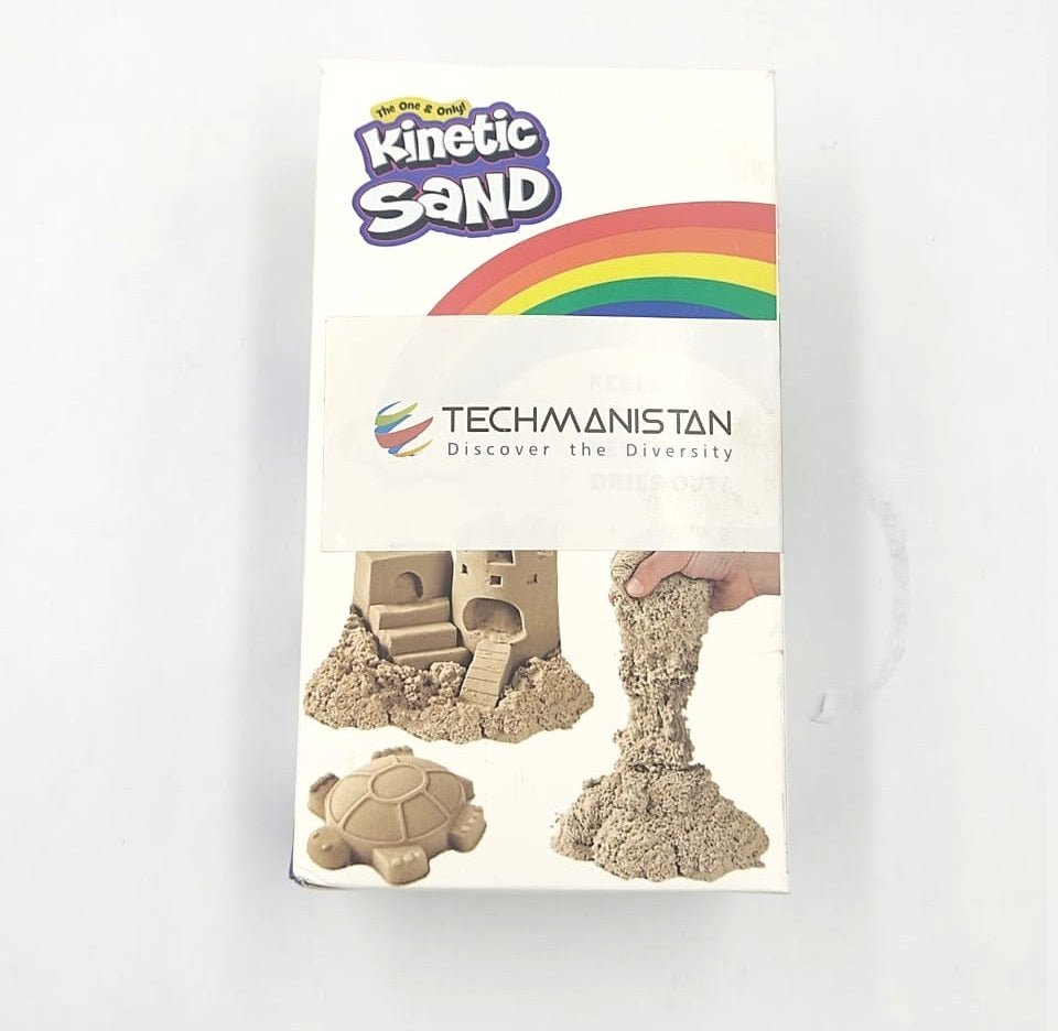 Pack of 6 - Assorted Color Kinetic Sand with FREE Molds - Techmanistan in Pakistan