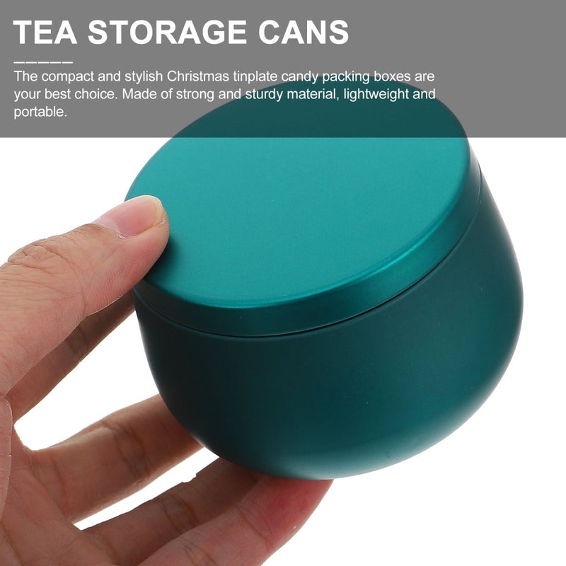 Pack of 6 - Multipurposed Empty Tins, Candle Tins - Techmanistan in Pakistan