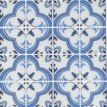 Pack of 6 - Waterproof and Heat Resistant Tiles Stickers for Bathroom & Kitchen - 10x10 inches - Techmanistan in Pakistan