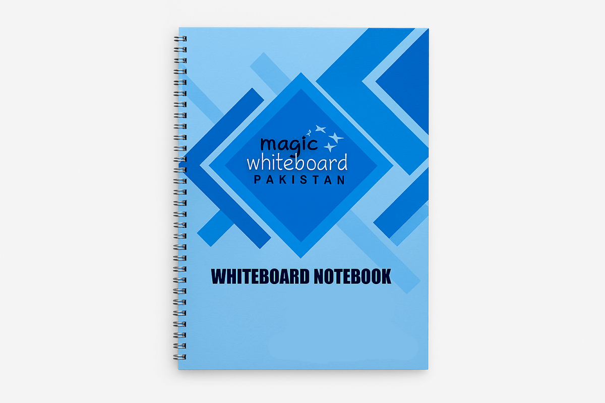 Reusable / Erasable Hardback Magic Whiteboard Notebook - Techmanistan in Pakistan