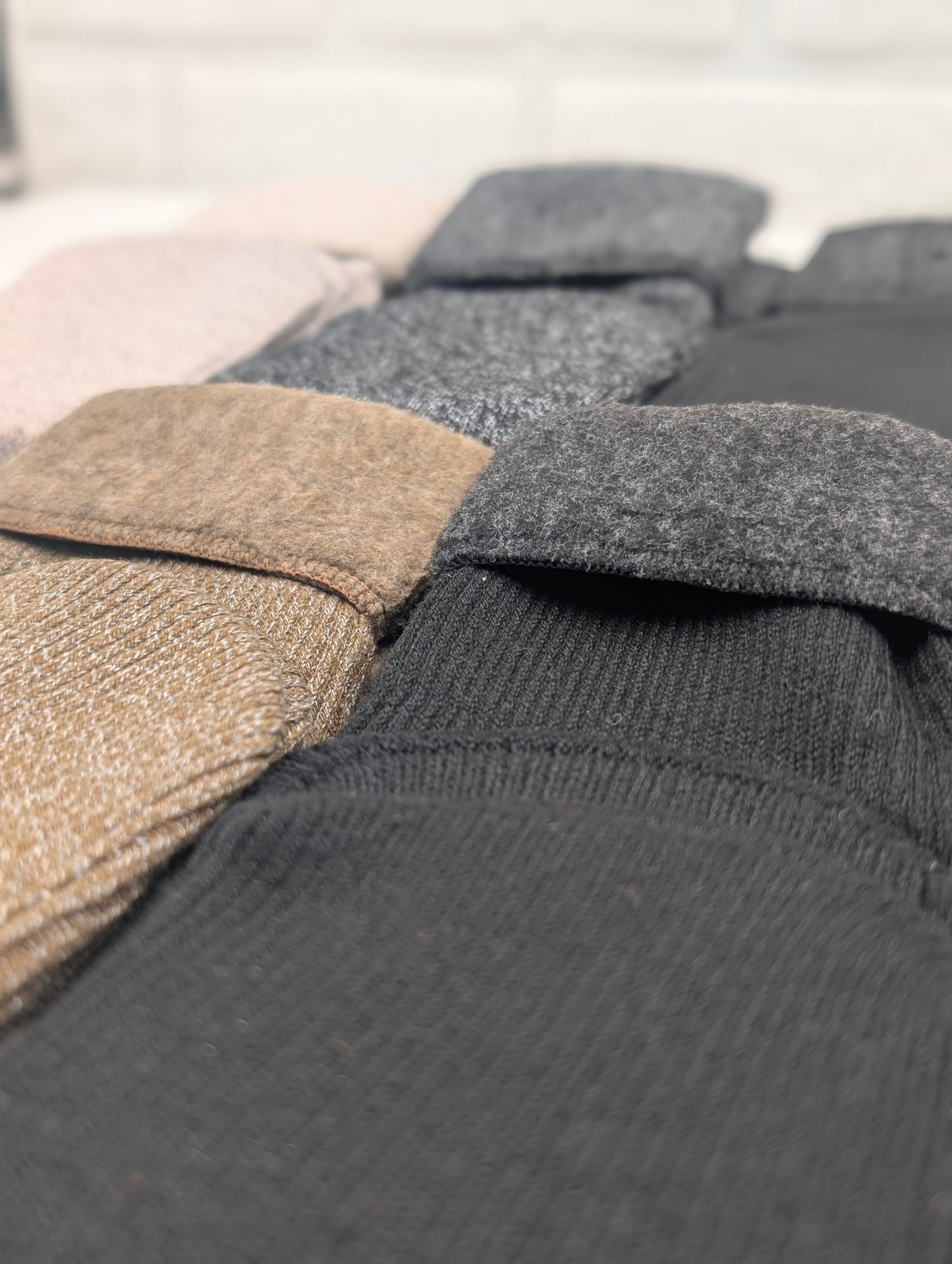 Premium Heavyweight Fleece-Lined Thermal Wool Socks – Thick Ribbed Winter Boot Socks for Men & Women