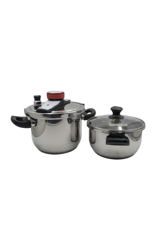 Stainless Steel Pressure Cooker Combo | Best Cooker Set in Pakistan