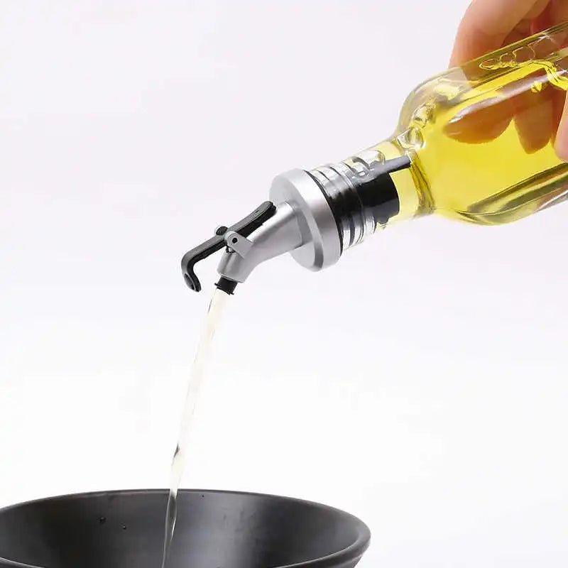 Set of 2 - Glass Oil Bottle Dispenser - Techmanistan in Pakistan