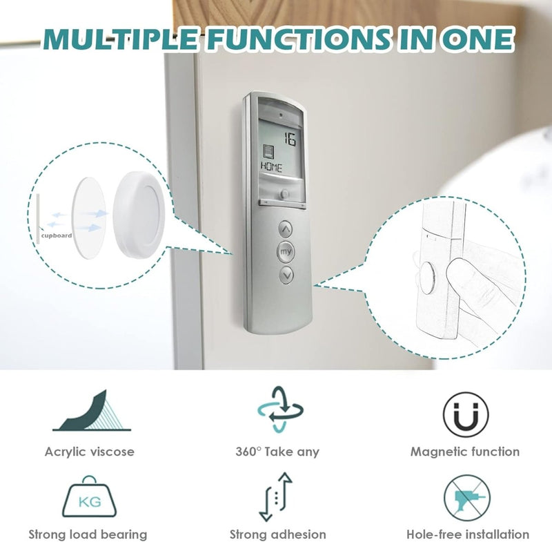 Set of 2 Wall Mount Strong Magnet Hooks - Techmanistan in Pakistan