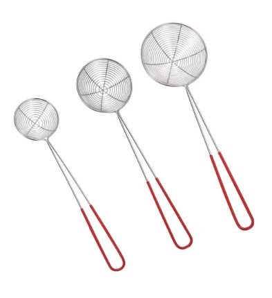 Set of 3 Stainless Steel Strainer Spoons - Techmanistan in Pakistan