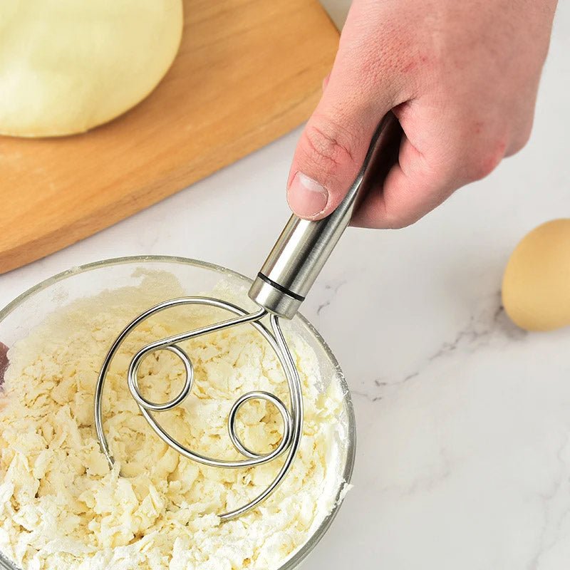 Stainless Steel Dough Flour Whisk - Techmanistan in Pakistan