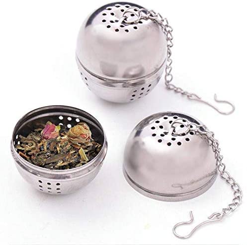 Stainless Steel Tea Infuser With Hanging Chain - Techmanistan in Pakistan