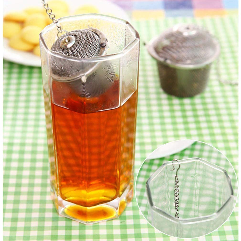 Stainless Steel Twist Lock Mesh Tea Infuser - Techmanistan in Pakistan