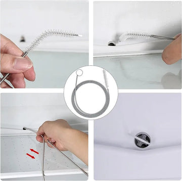 Techmanistan 1M Extra Long Flexible Tube Pipe Cleaner Brush Fridge Cleaning Tool - Techmanistan in Pakistan