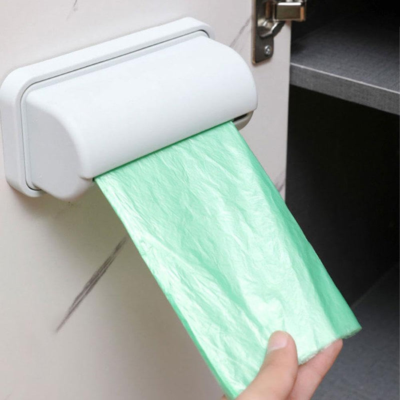 Trash Bags Dispenser Holder + Trash Bags - Techmanistan in Pakistan